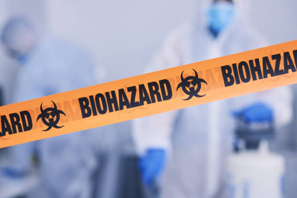 Professional Biohazard Cleanup technician working in Sevier, UT
